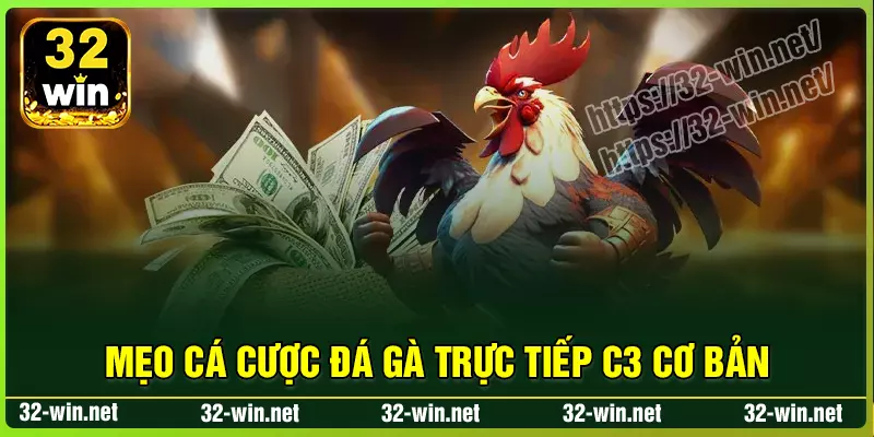 Mẹo chơi cá cược đá gà trực tiếp c3 bất bại cho tân thủ