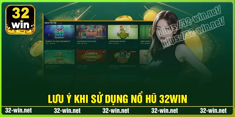 Lưu ý khi sử dụng Tool nổ hũ 32Win hiện nay Lưu ý khi sử dụng Tool nổ hũ 32Win hiện nay